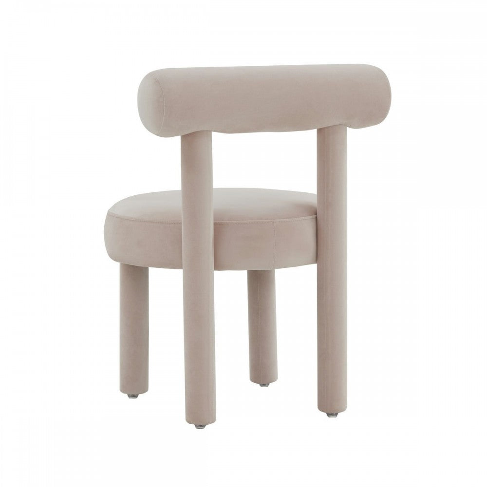 TOV Furniture Carmel Blush Velvet Chair