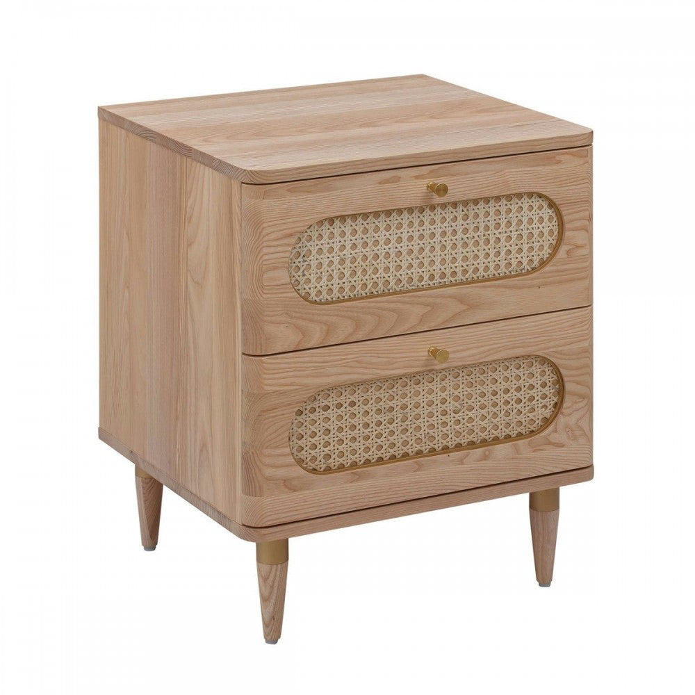 TOV Furniture Carmen Cane Nightstand