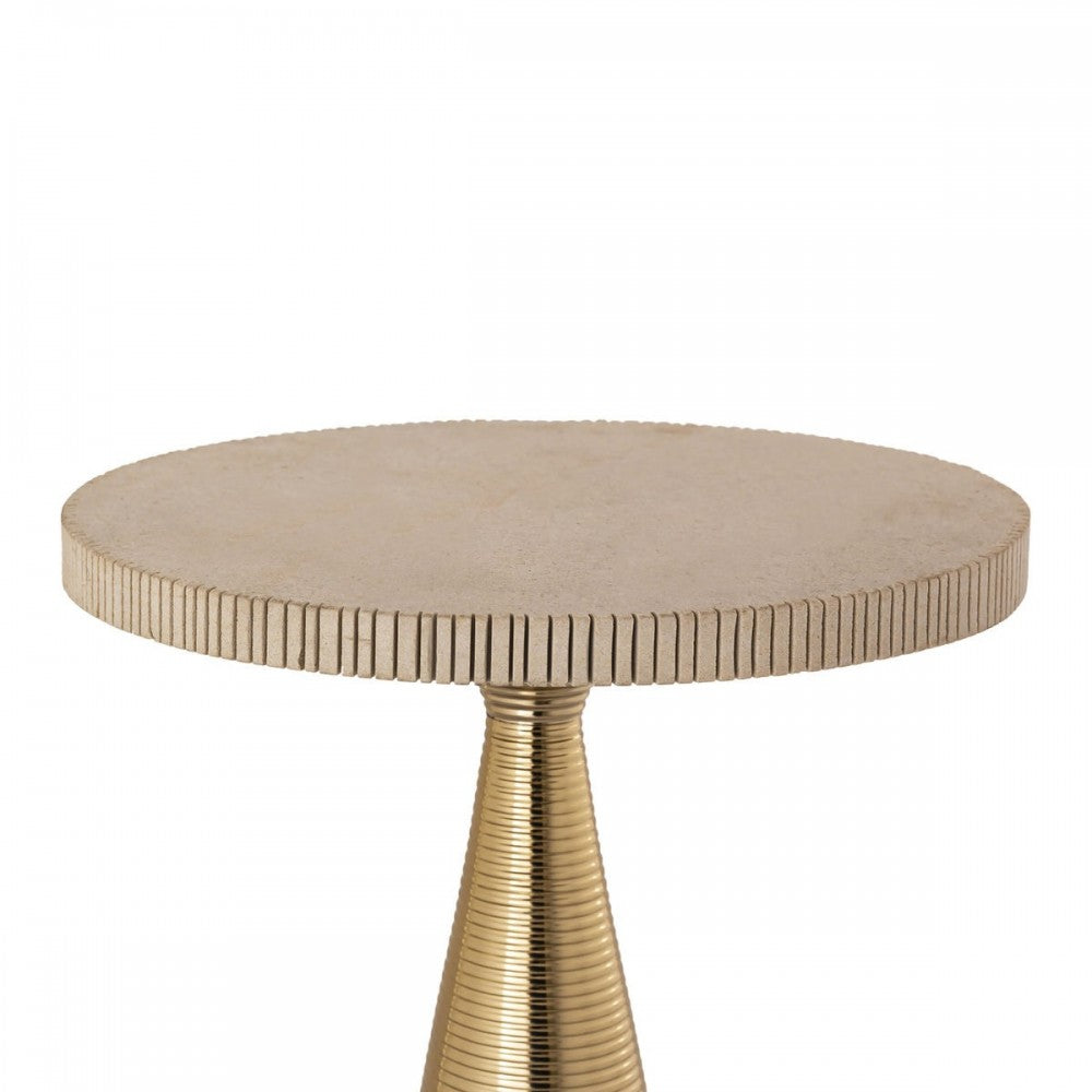 TOV Furniture Celeste Ribbed Side Table