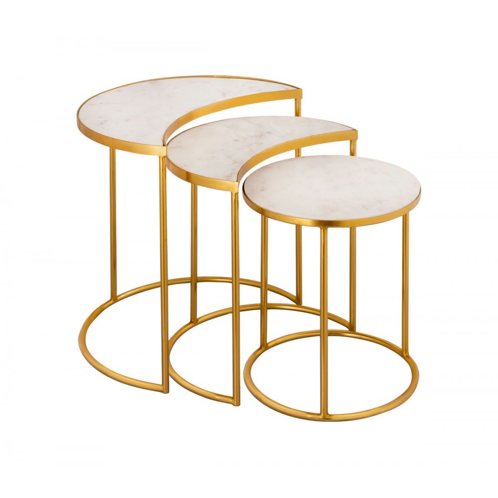 TOV Furniture Crescent Nesting Tables