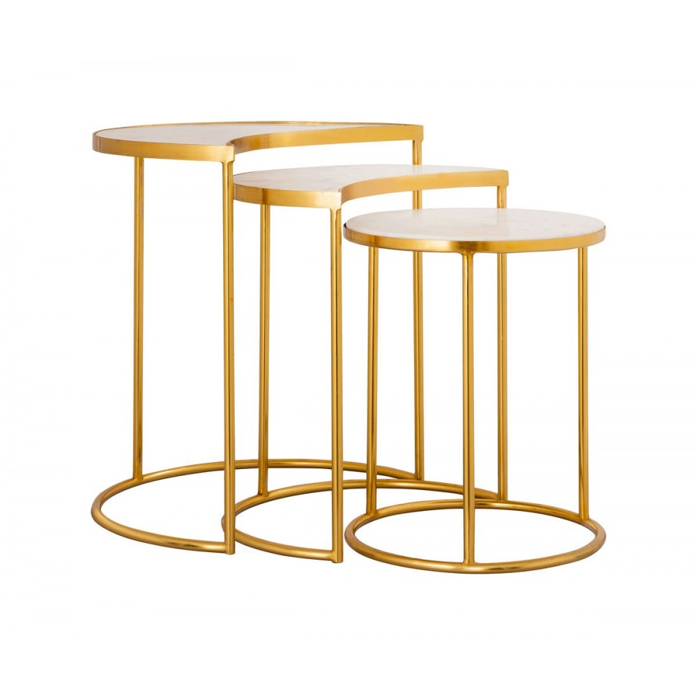 TOV Furniture Crescent Nesting Tables