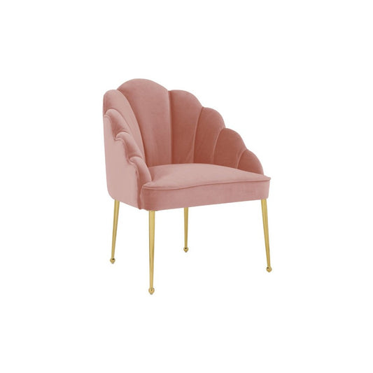 TOV Furniture Daisy Blush Velvet Chair