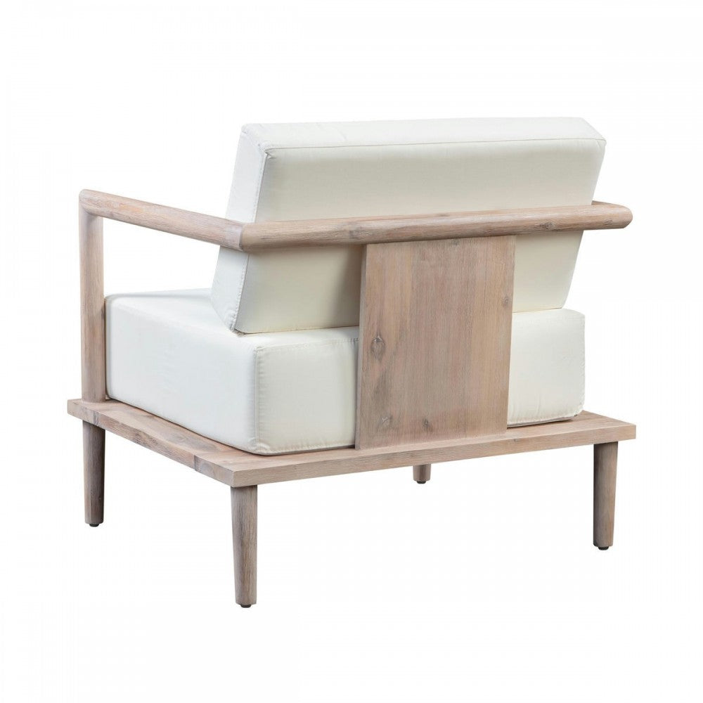 TOV Furniture Emerson Cream Outdoor Lounge Chair