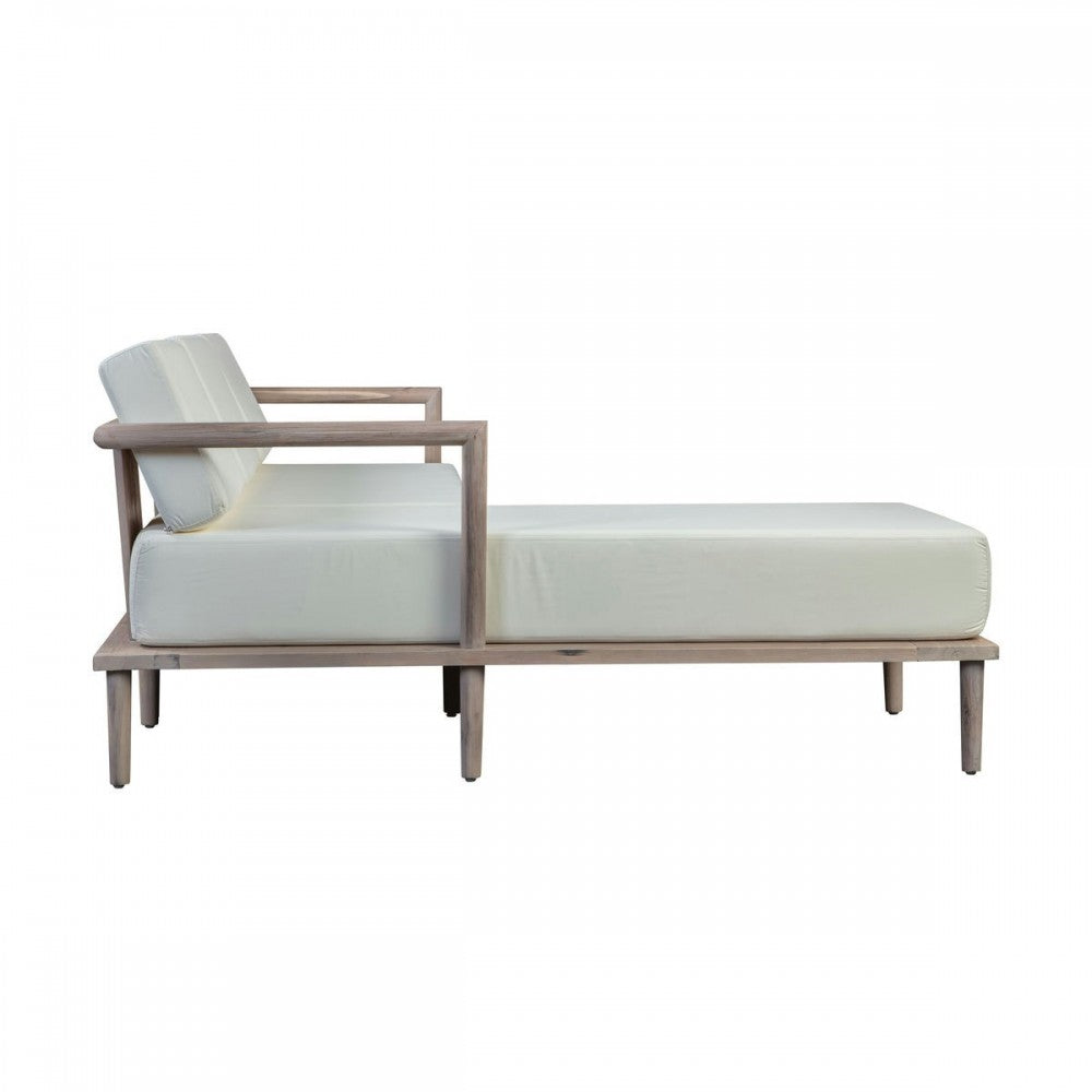 TOV Furniture Emerson Cream Outdoor Sectional - LAF
