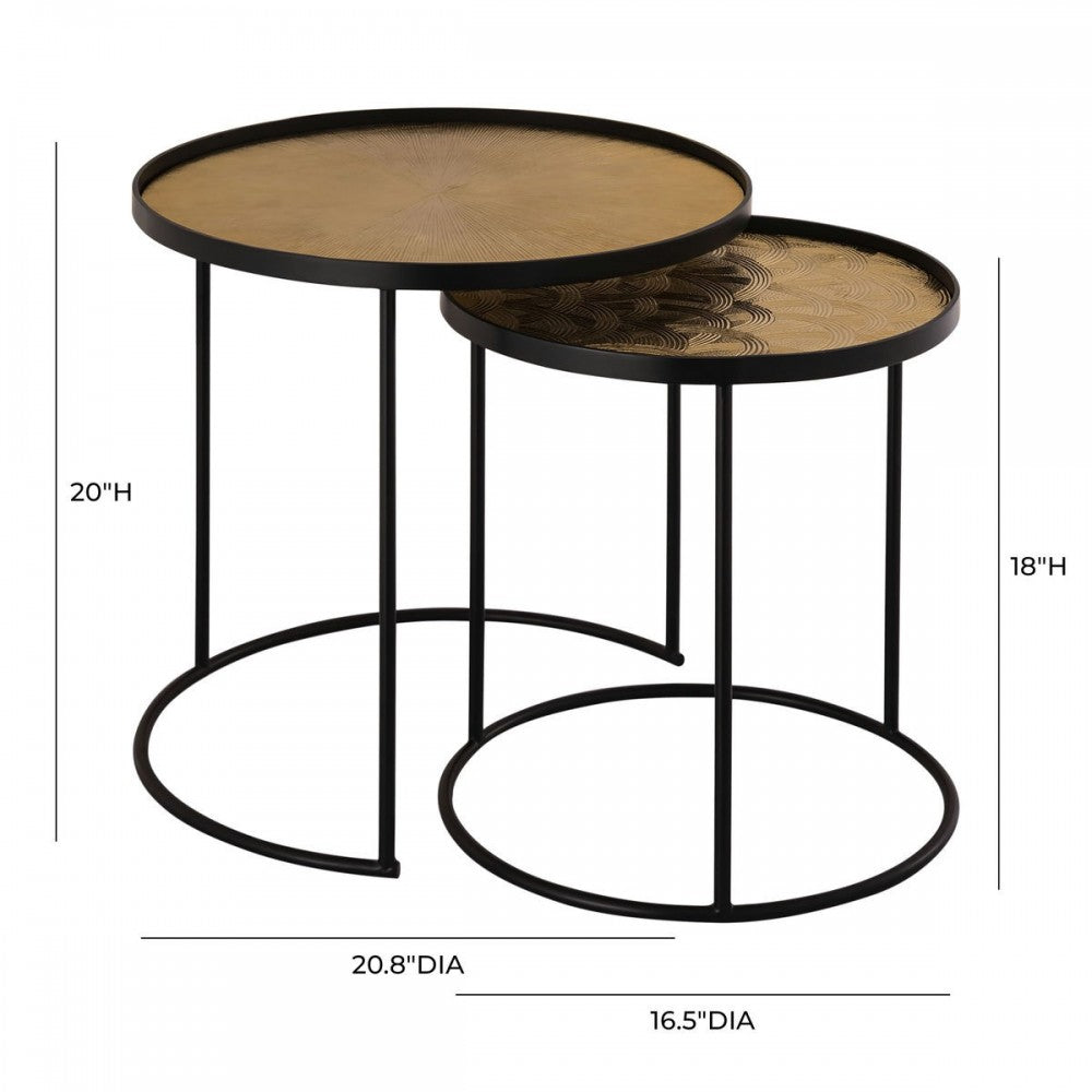 TOV Furniture Eve Round Nesting Tables