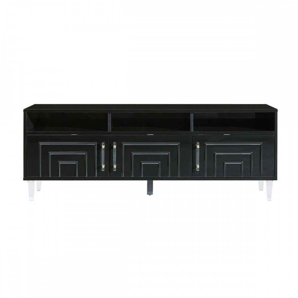 TOV Furniture Famke Black Media Console