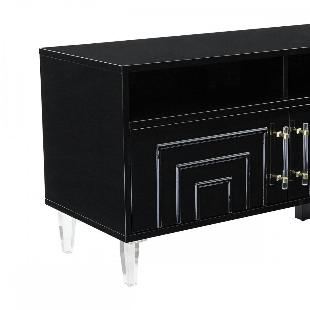 TOV Furniture Famke Black Media Console