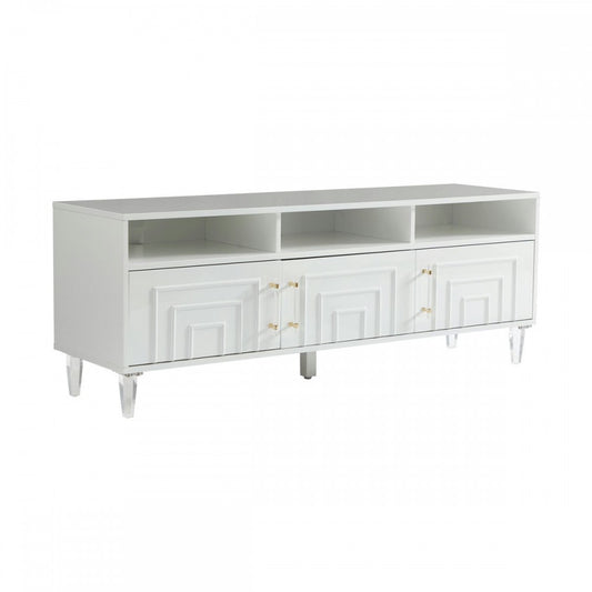 TOV Furniture Famke White Media Console