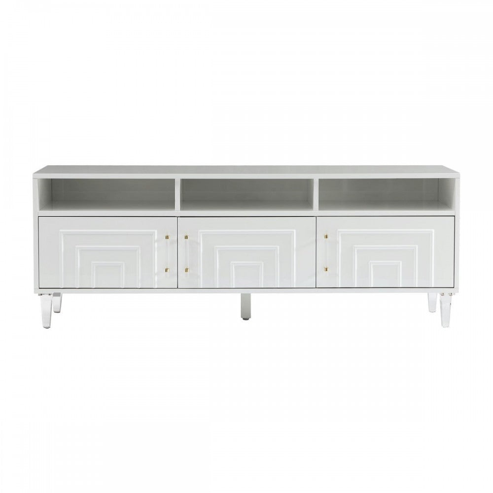 TOV Furniture Famke White Media Console