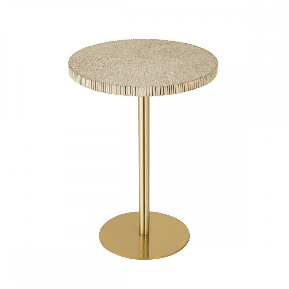 TOV Furniture Fiona Marble Side Table