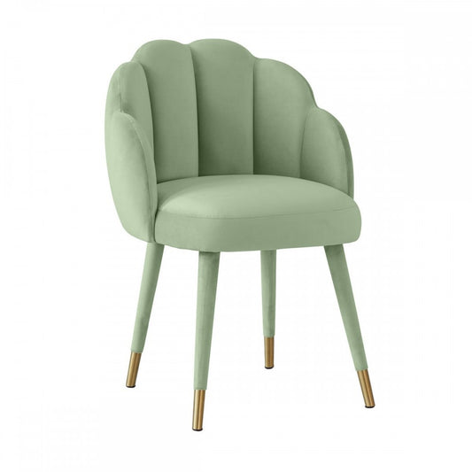 TOV Furniture Gardenia Moss Green Velvet Dining Chair