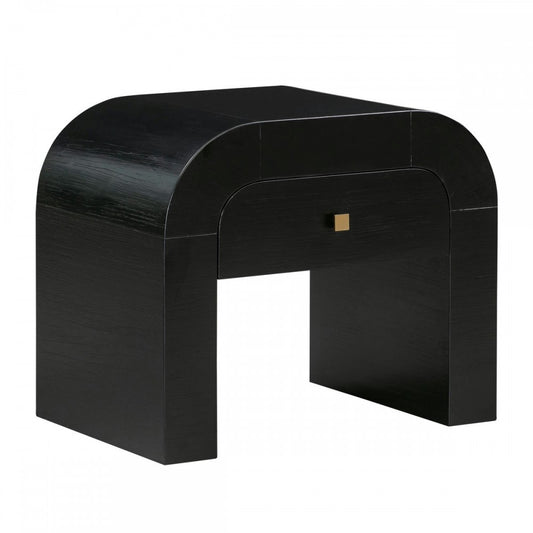 TOV Furniture Hump Black Nightstand