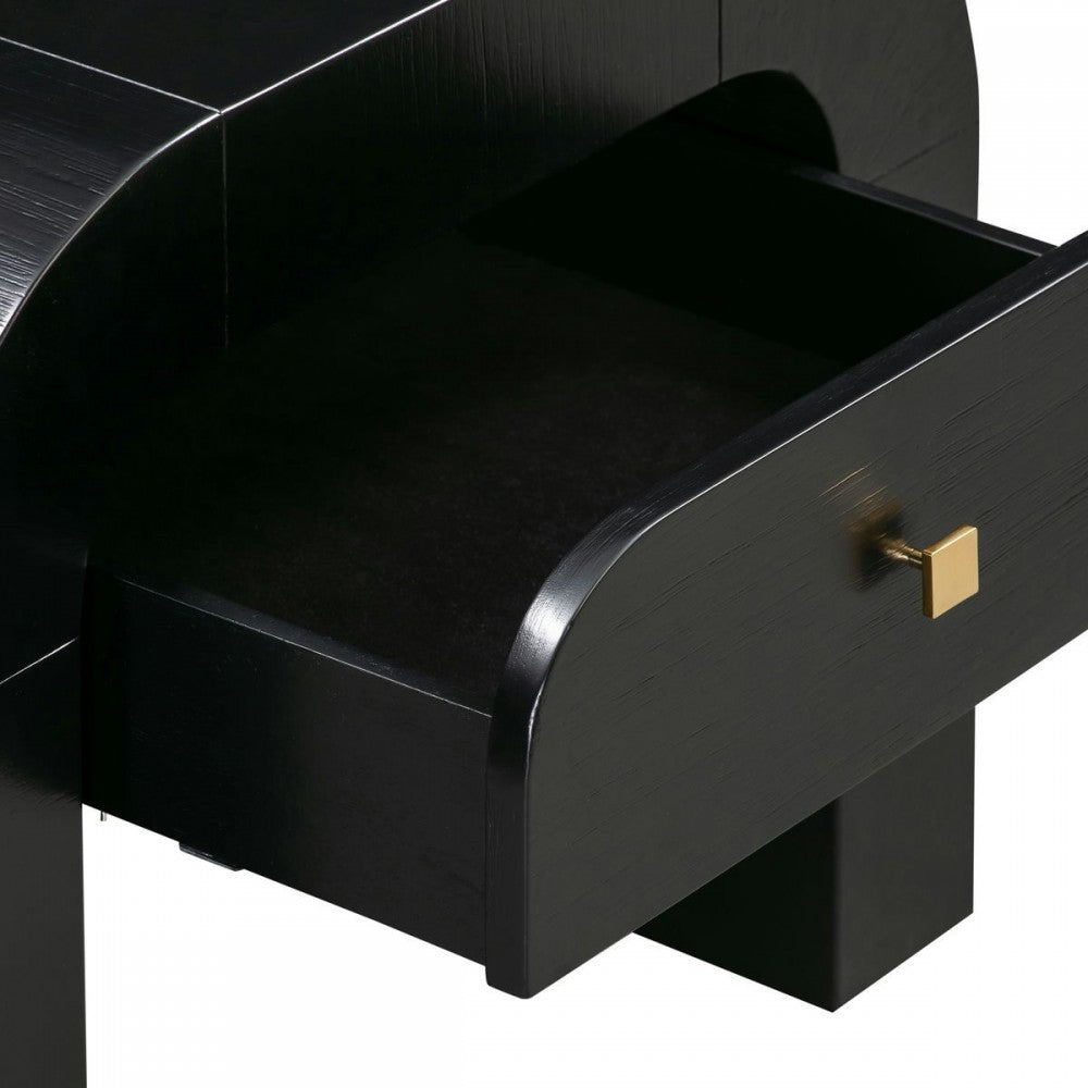 TOV Furniture Hump Black Nightstand