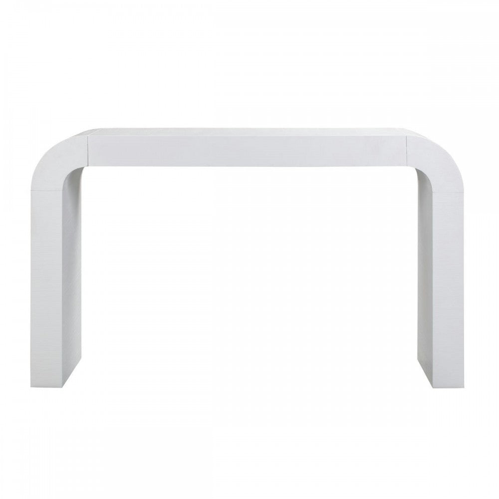 TOV Furniture Hump White Console Table