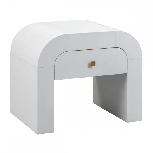 TOV Furniture Hump White Nightstand