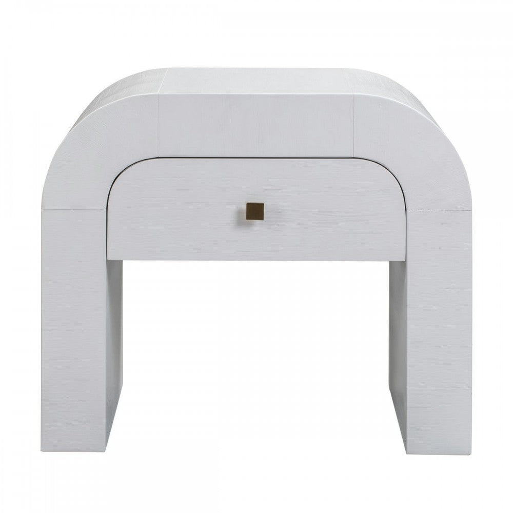 TOV Furniture Hump White Nightstand