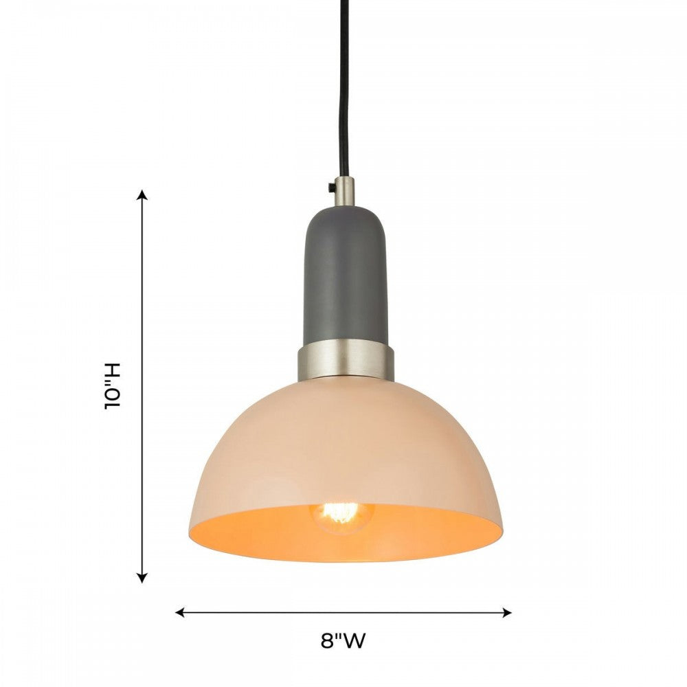 TOV Furniture Juku Blush/Gray Small Pendant