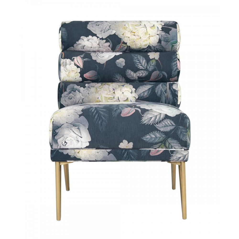 TOV Furniture Kelly Floral Velvet Chair