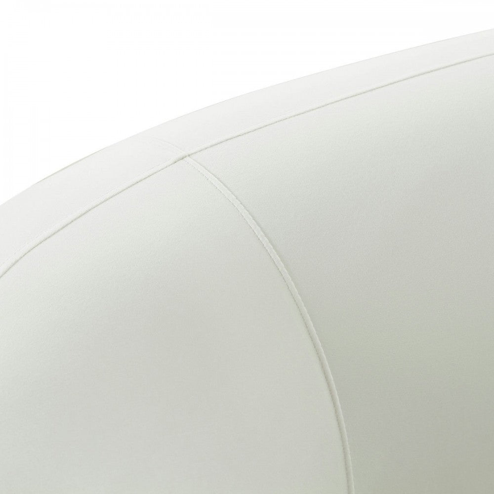 TOV Furniture Kendall Cream Velvet 120" Sofa