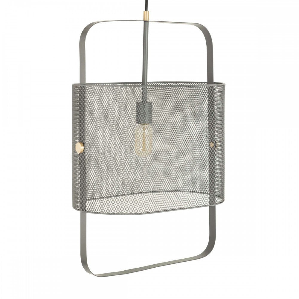 TOV Furniture Klaus Large Gray Pendant