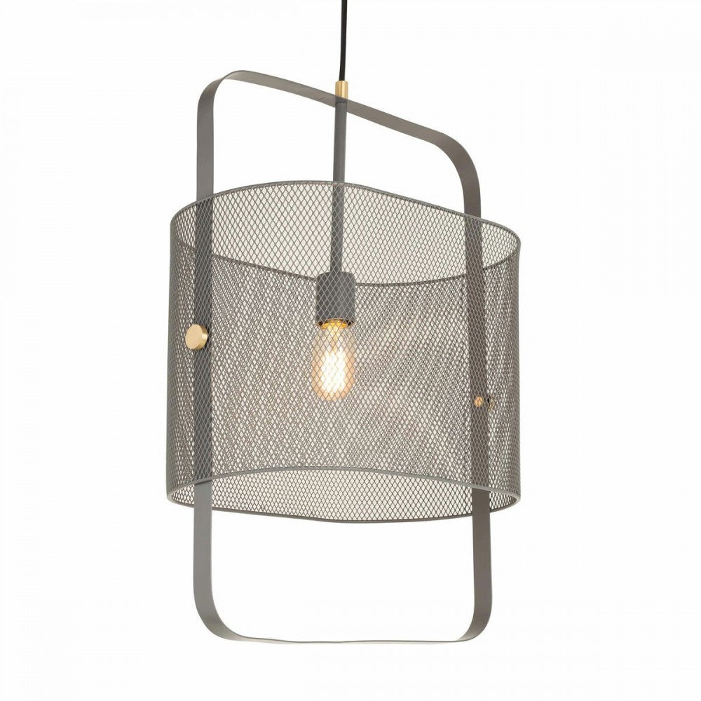 TOV Furniture Klaus Large Gray Pendant