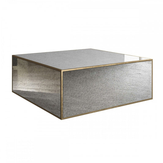 TOV Furniture Lana Mirrored Large Coffee Table