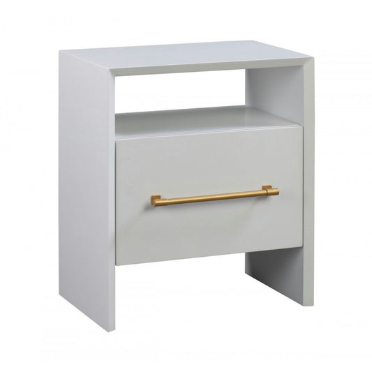 TOV Furniture Libre White Nightstand