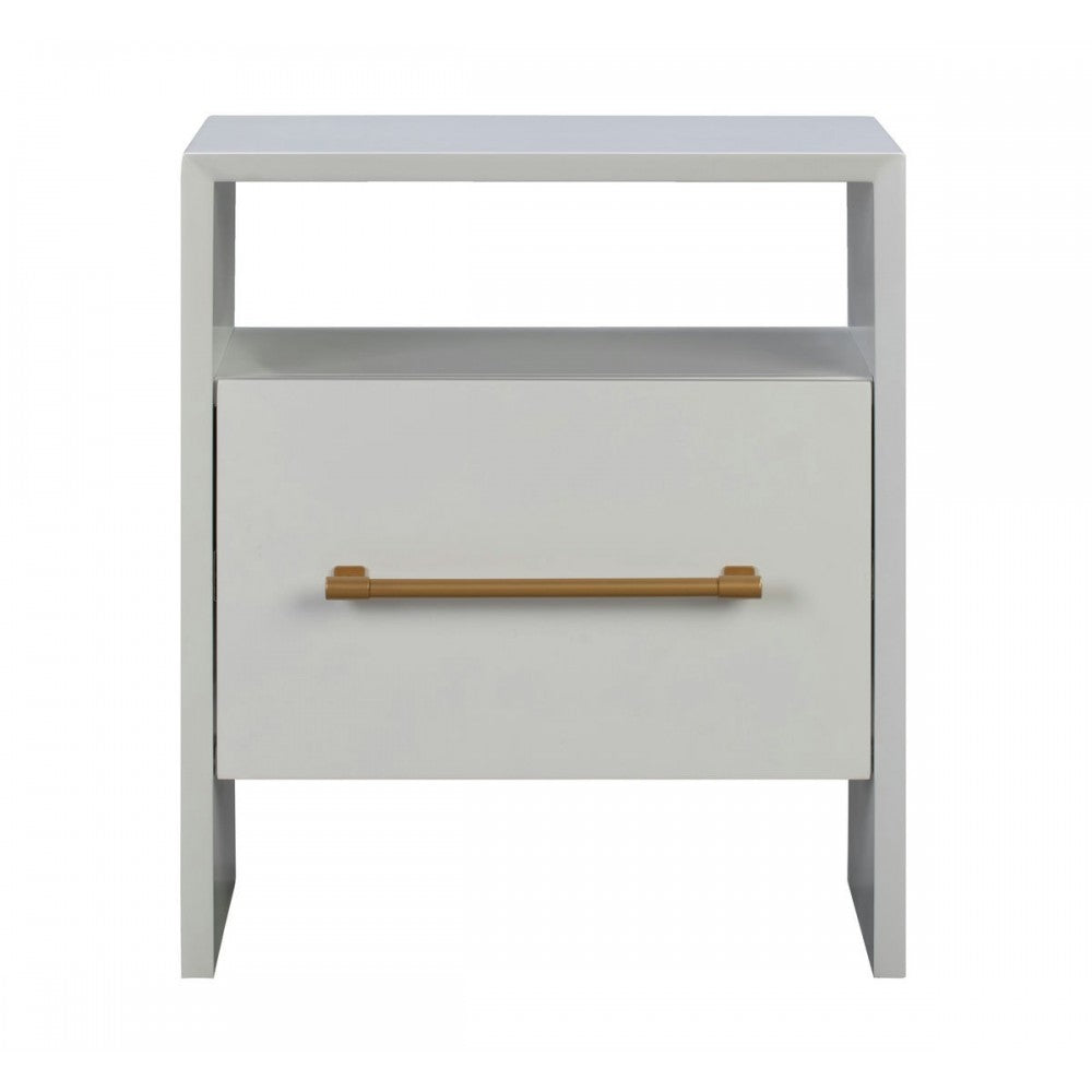 TOV Furniture Libre White Nightstand