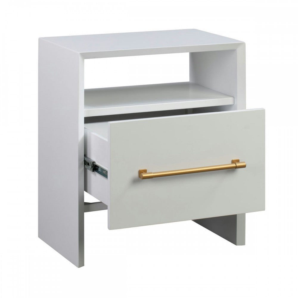 TOV Furniture Libre White Nightstand