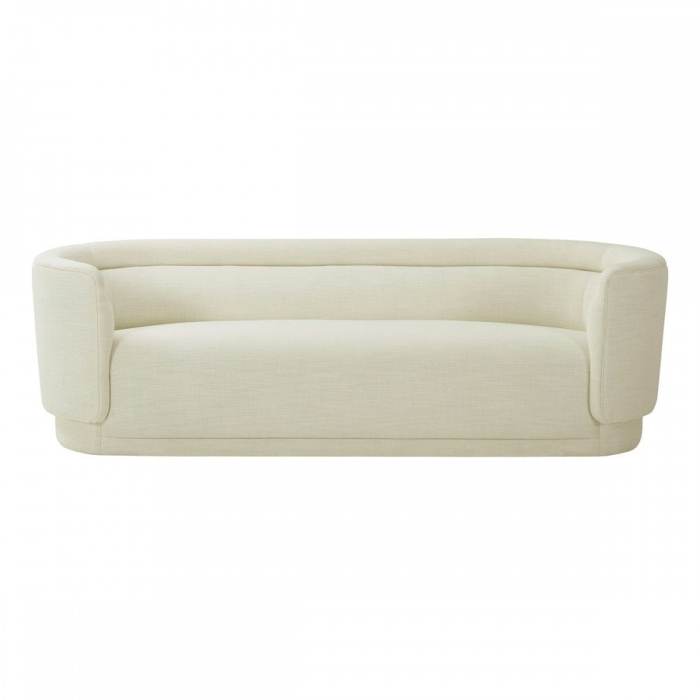 TOV Furniture Macie Cream Linen Sofa