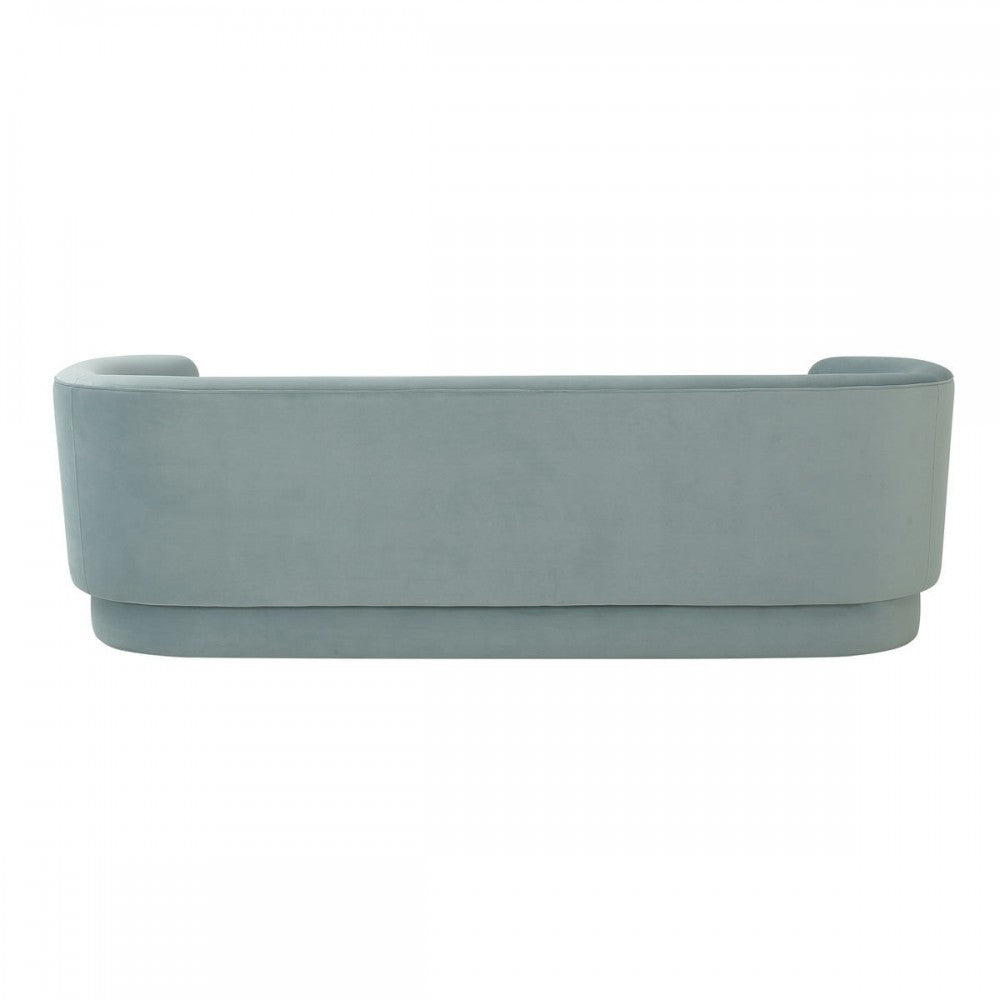 TOV Furniture Macie Sea Blue Velvet Sofa