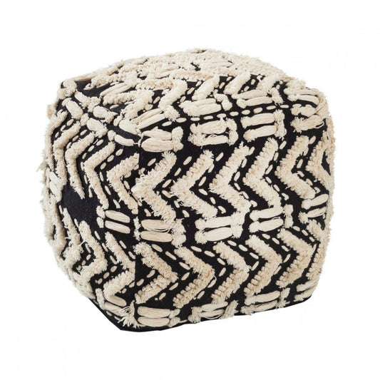 TOV Furniture Mariel Cotton  Pouf