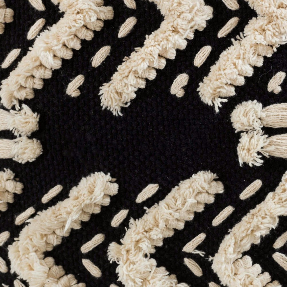 TOV Furniture Mariel Cotton  Pouf