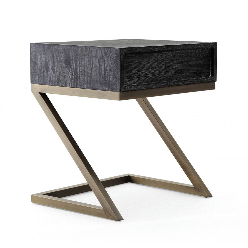 TOV Furniture Mason Black Side Table