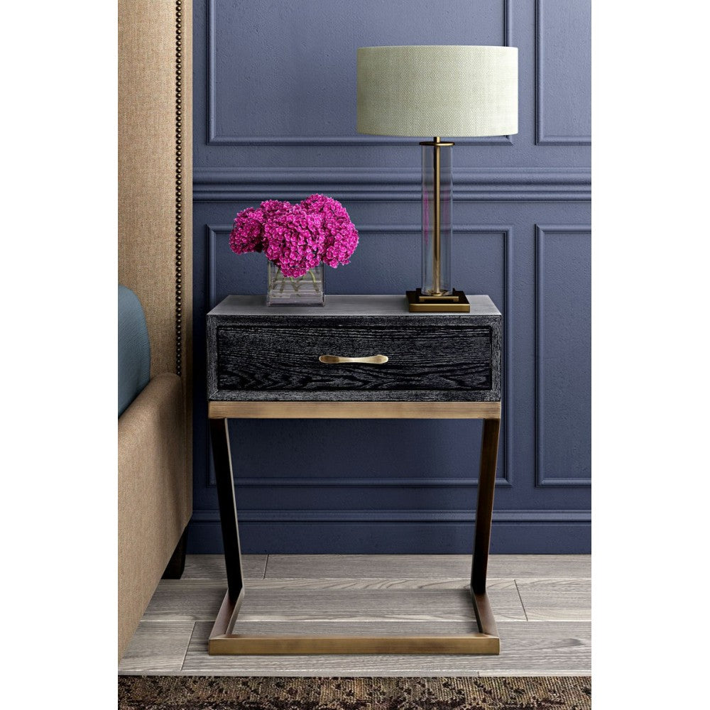 TOV Furniture Mason Black Side Table