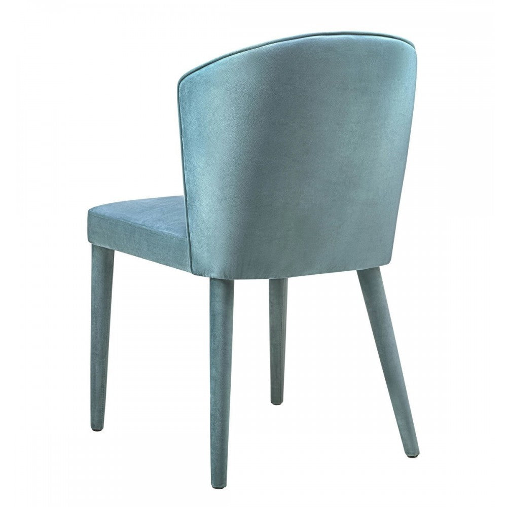 TOV Furniture Metropolitan Sea Blue Velvet Chair