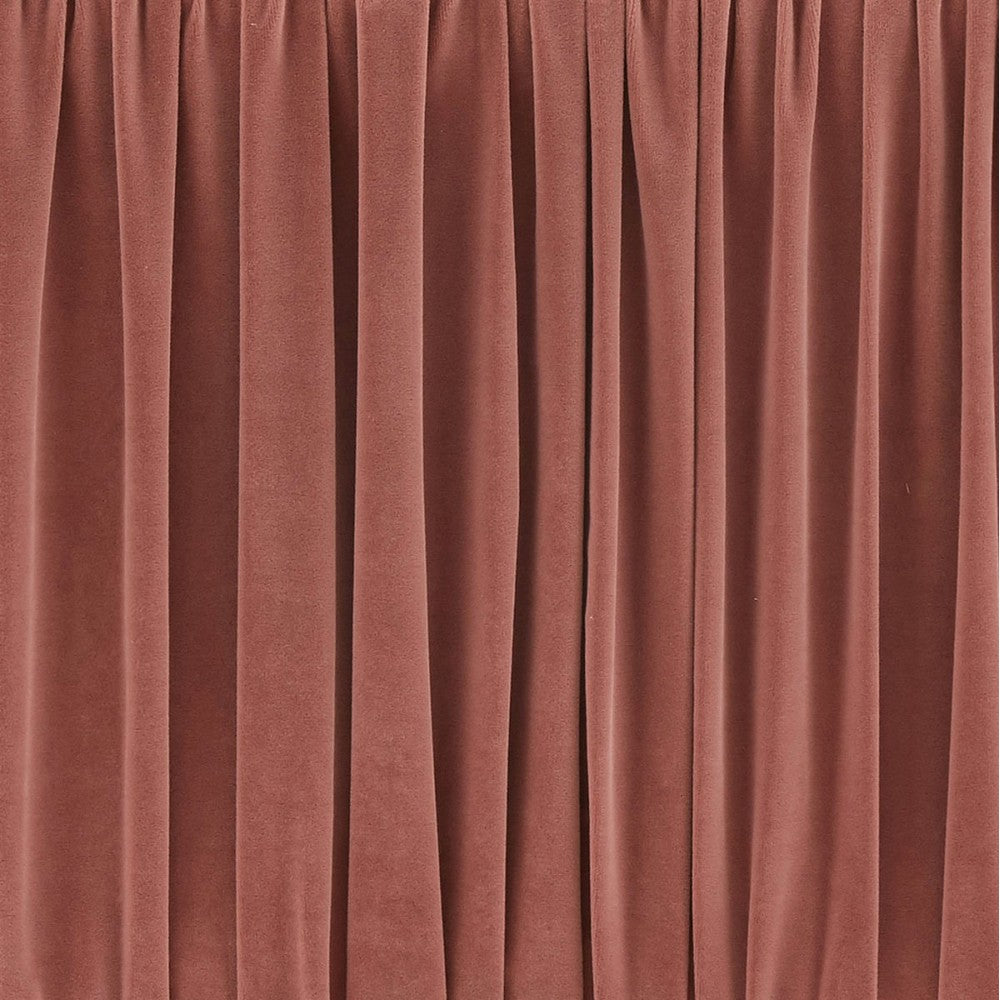 TOV Furniture Morgan Mauve Pleated Ottoman