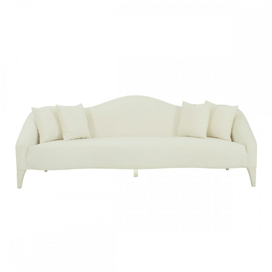 TOV Furniture Naya Cream Velvet Sofa