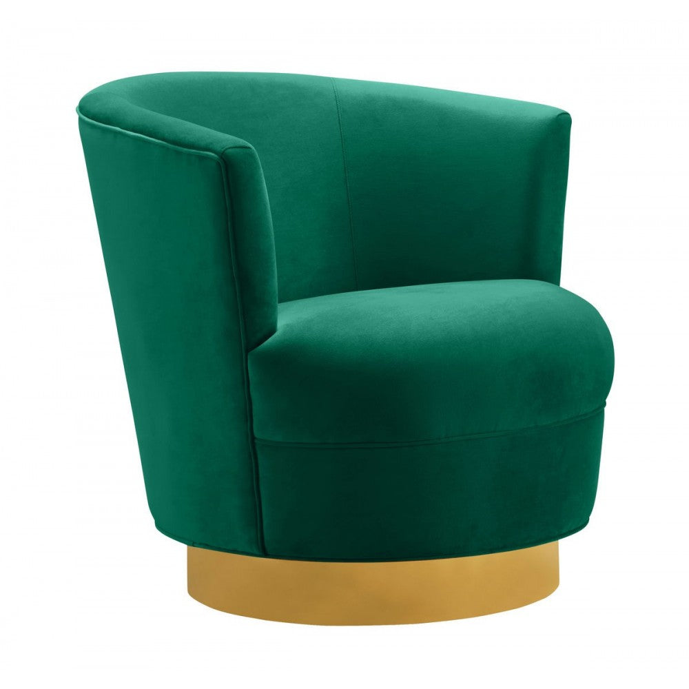 TOV Furniture Noah Green Swivel Chair