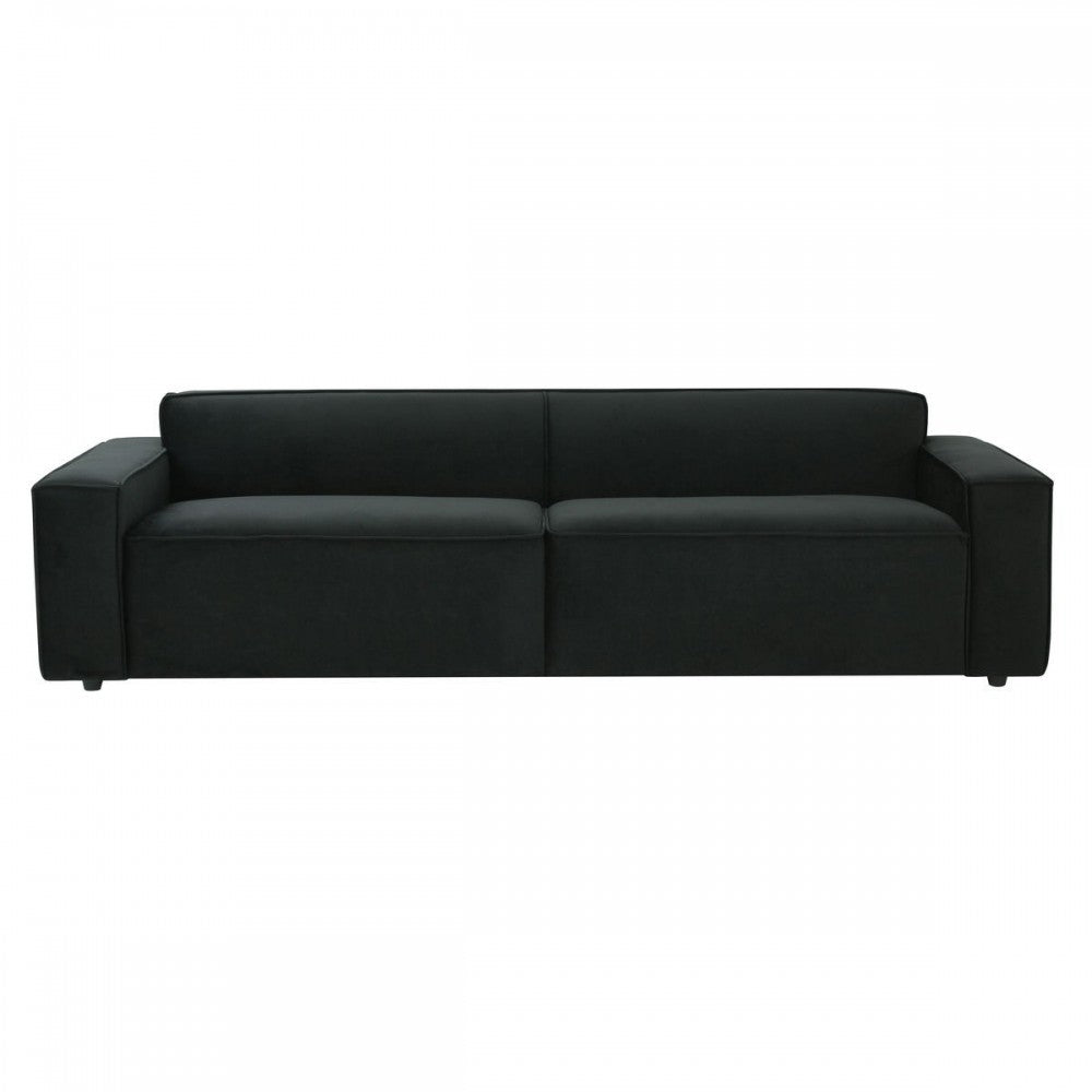 TOV Furniture Olafur Black Velvet Sofa