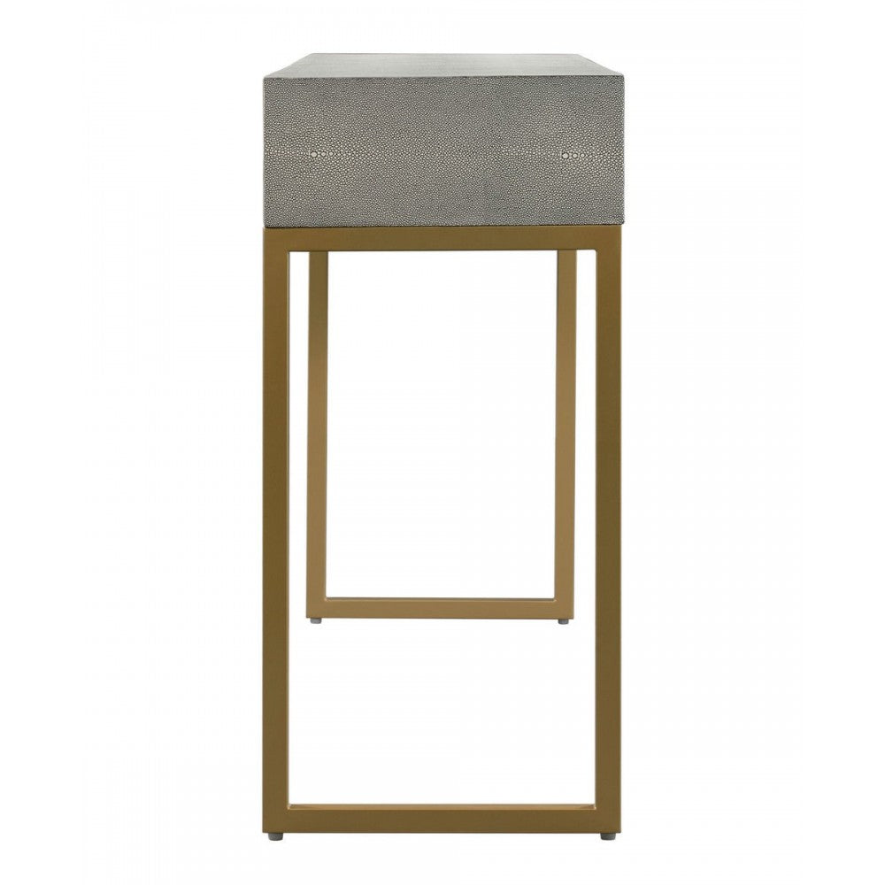 TOV Furniture Pesce Shagreen Console Table