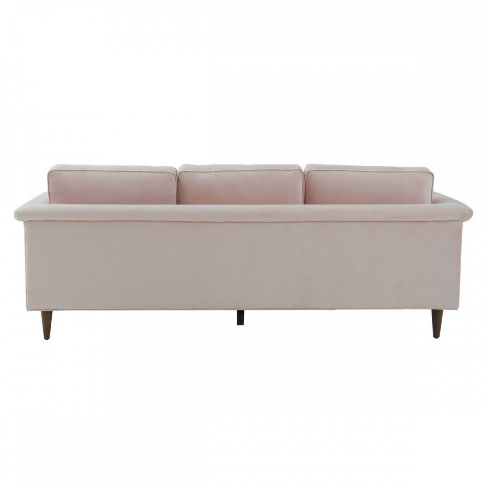 TOV Furniture Porter Blush Velvet Sofa