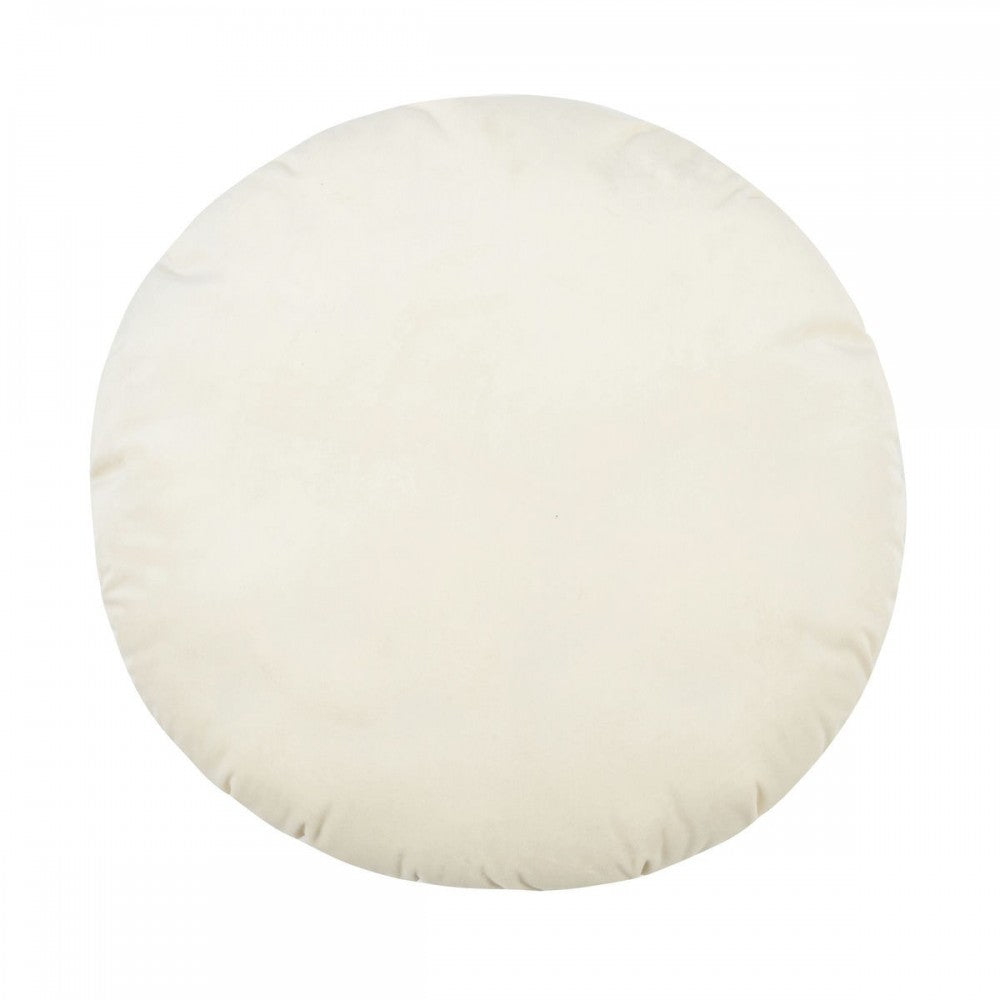 TOV Furniture Potter 20" Cream Velvet Pillow