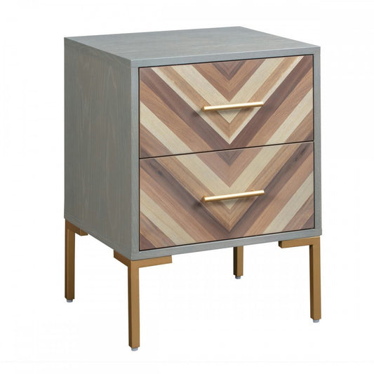 TOV Furniture Quinn Gray Side Table