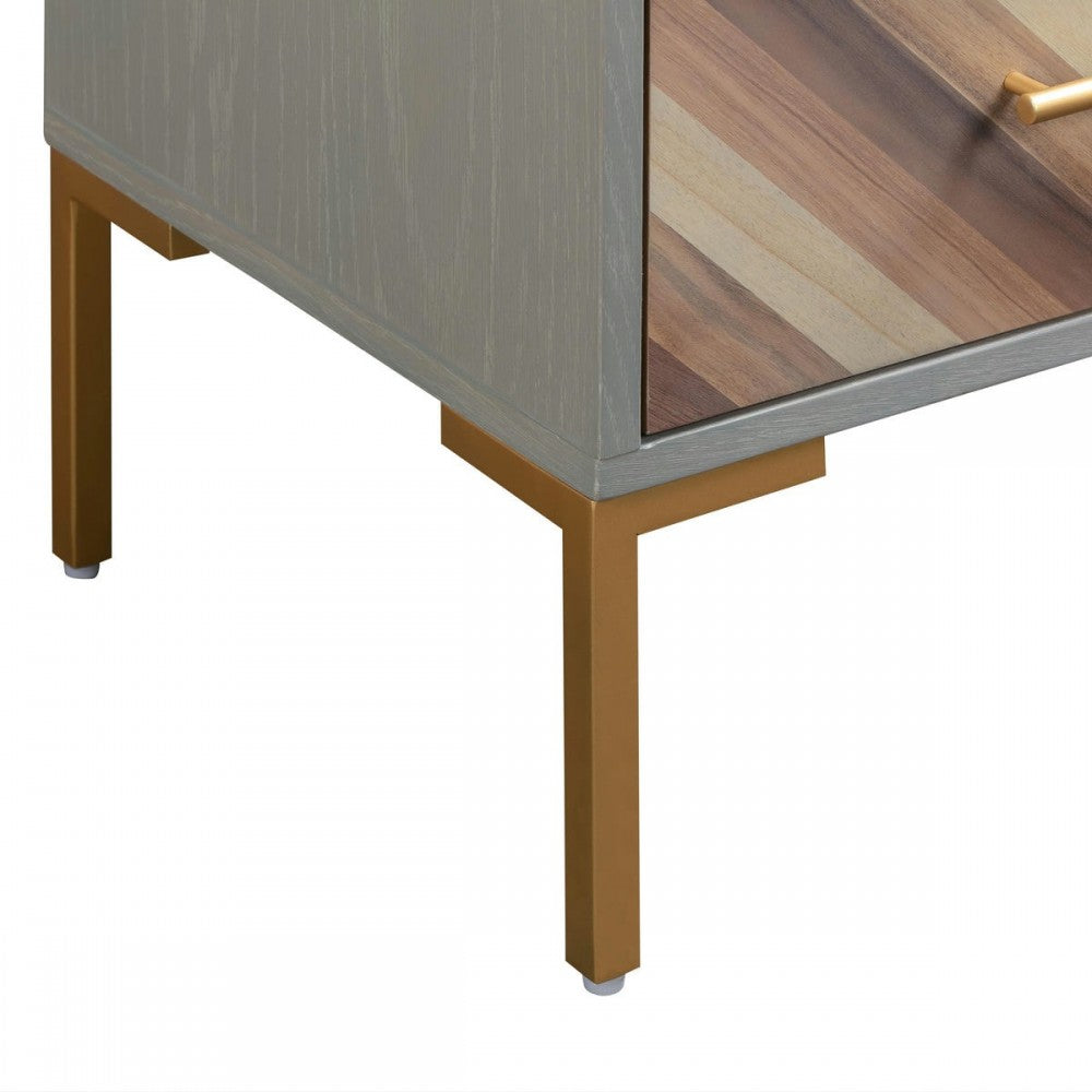 TOV Furniture Quinn Gray Side Table