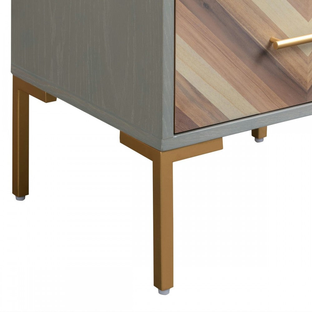 TOV Furniture Quinn Gray Side Table