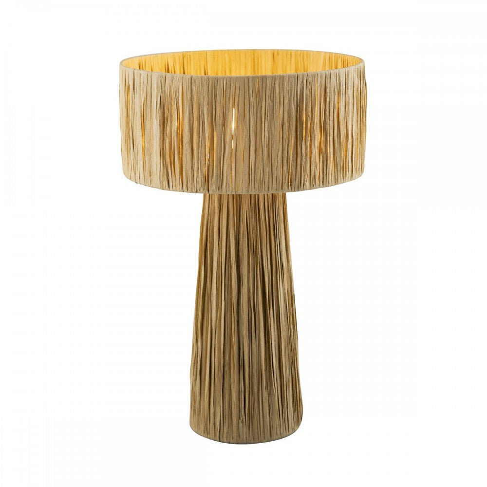 TOV Furniture Shelby Rafia Natural Table Lamp