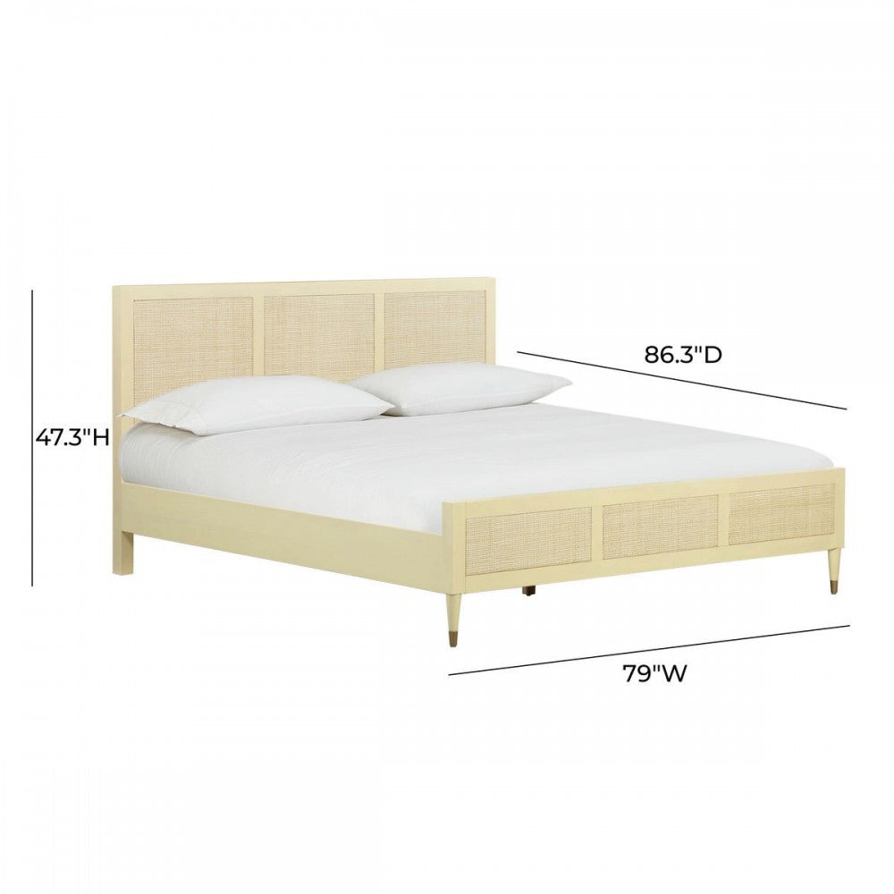 TOV Furniture Sierra Buttermilk Bed in King
