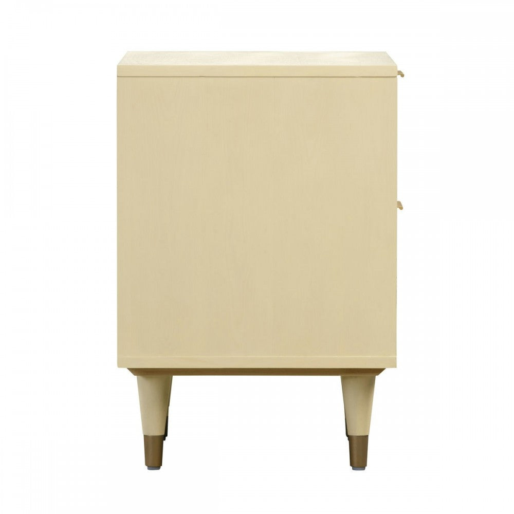 TOV Furniture Sierra Buttermilk Nightstand