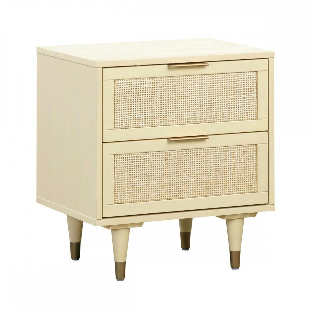 TOV Furniture Sierra Buttermilk Nightstand